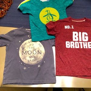 Lot of Toddler Boys Shirts - Size 24months/2T